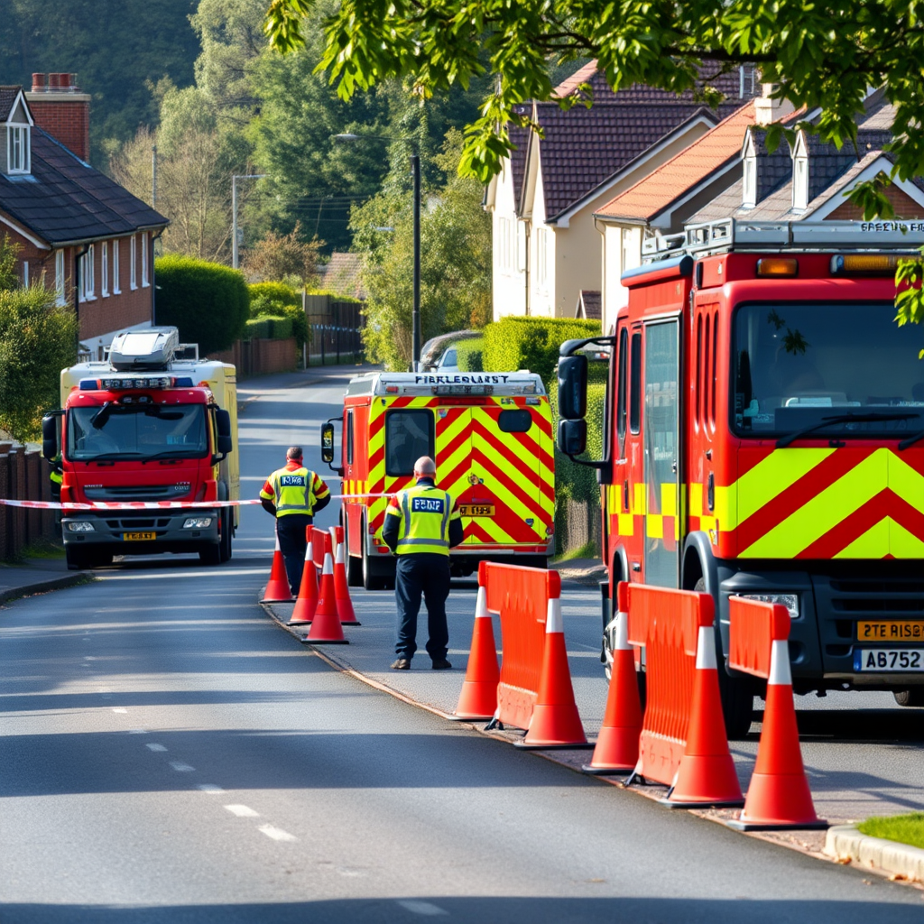 Gas main explosion forces Stapleford evacuations and road closures